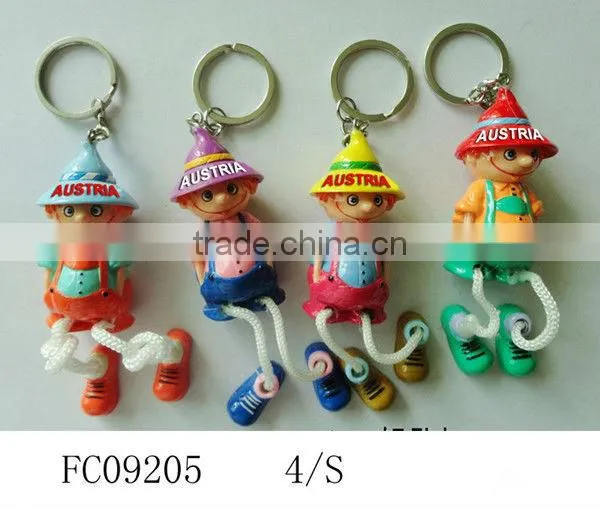 Resin custom key chain personalized