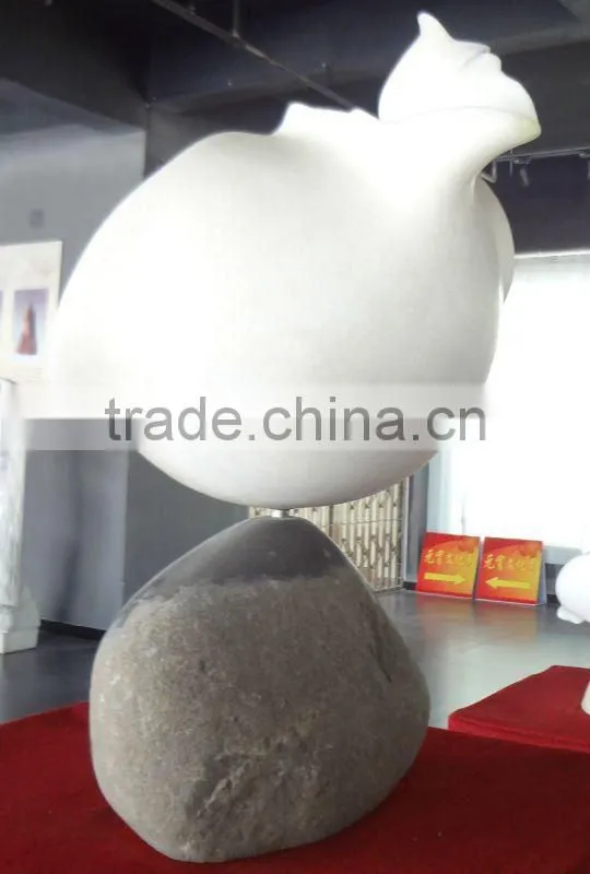 Modern Marble Abstract Holiday Gift Sculpture