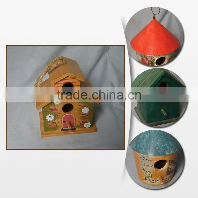 Christmas Craft Wooden Bird House Craft