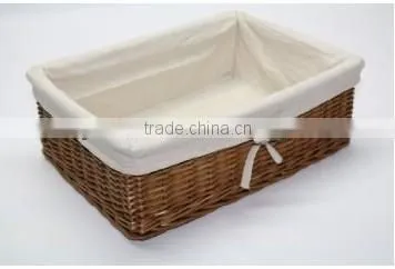 2014 Linyi durable storage wicker basket for wholesale