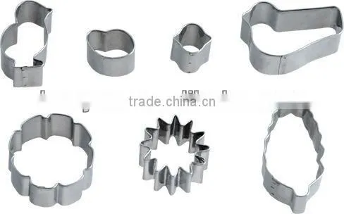 Different Size Heart Shape Cute Cookie Cutter,Stainless Steel Cake Cutter