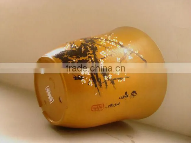 ecofriendly biodegradable bamboo fiber flower pot