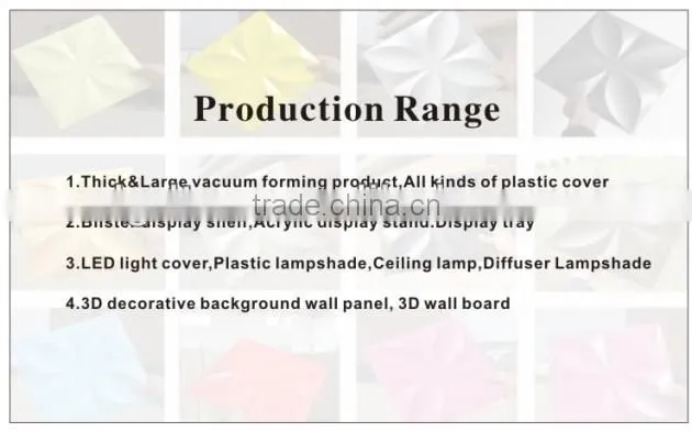 thick vacuum forming plastic abs display tray