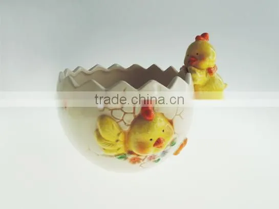 Easter Holiday Chicks Small Pot for Home Decoration WS1037-NH121065A