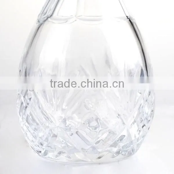 32oz drinking glass decanter single crystal wine bottle