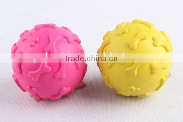 TPR pet toy colorful round ball hot sale dog toy