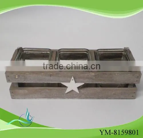 Wholesale new products Antique wood box small home decoration