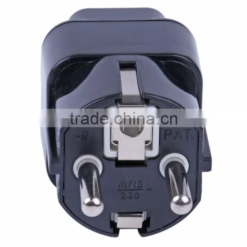 Universal AU UK EU AC to EU Travel Power Plug Charger Adapter Converter(WD-9)