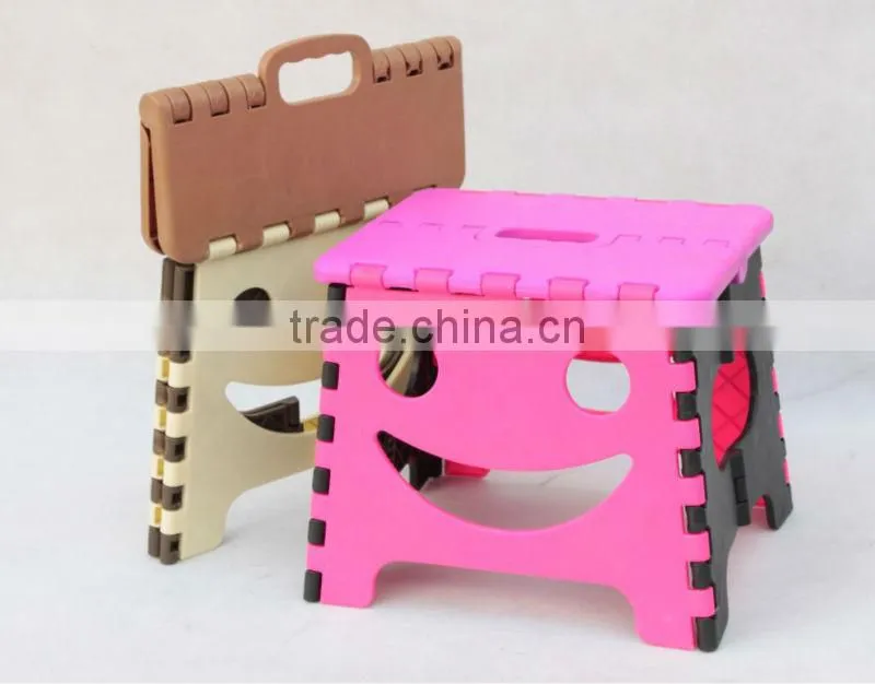 Plastic folding stools,fold step stools,plastic houseware