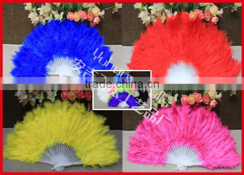 turkey feather fan for wedding