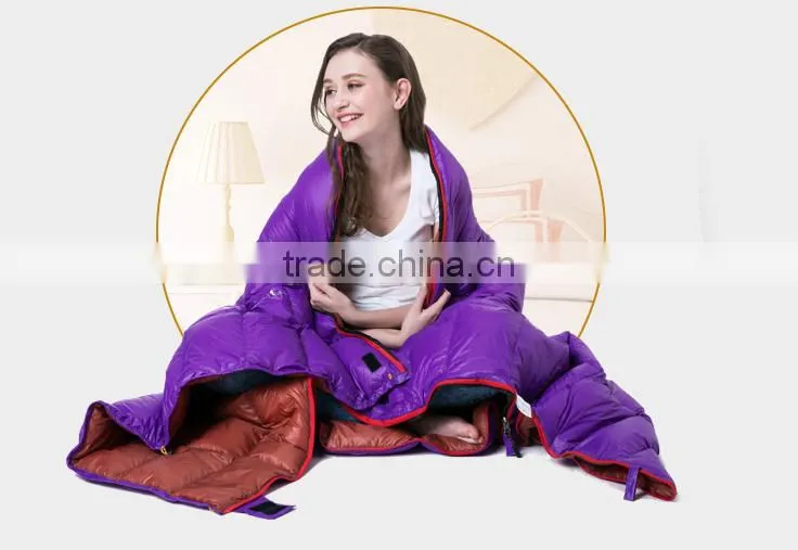 Cute Girls Sleeping Bag Duck Down Sleeping Bag