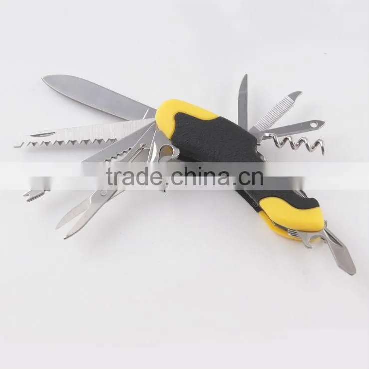2014 Newest high quality stainless steel pocket multi knife tools KG5011PB