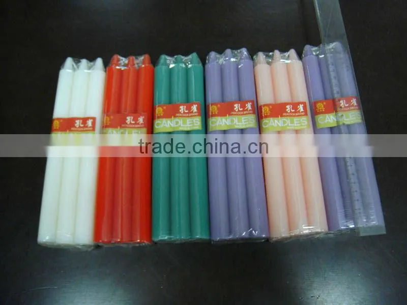 high quality colors candles