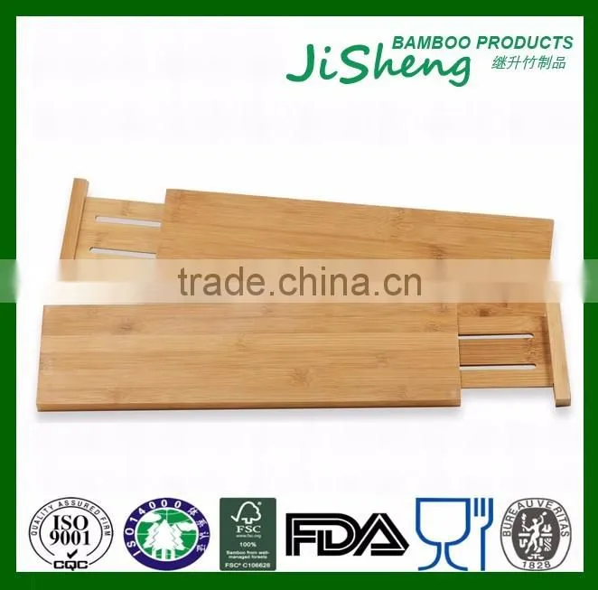 Environmental Ajustable Bamboo Kitchen Drawer Dividers
