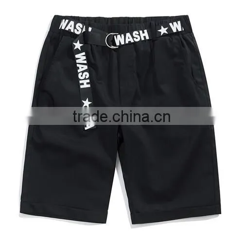 custom men drop crotch sweat shorts 100% cotton shorts pants