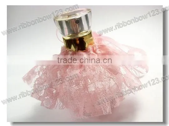 Foil printing customize ribbon for perfume decoration