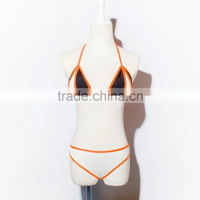 Sexy Women Bikini set Push Up Striped Triangle Bathing Suit Beach Swimwear