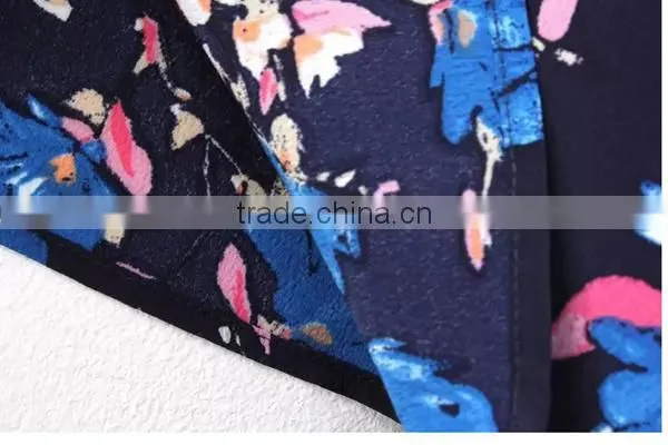 HD-D249 Wholesale midi strappy in floral print women summer dress