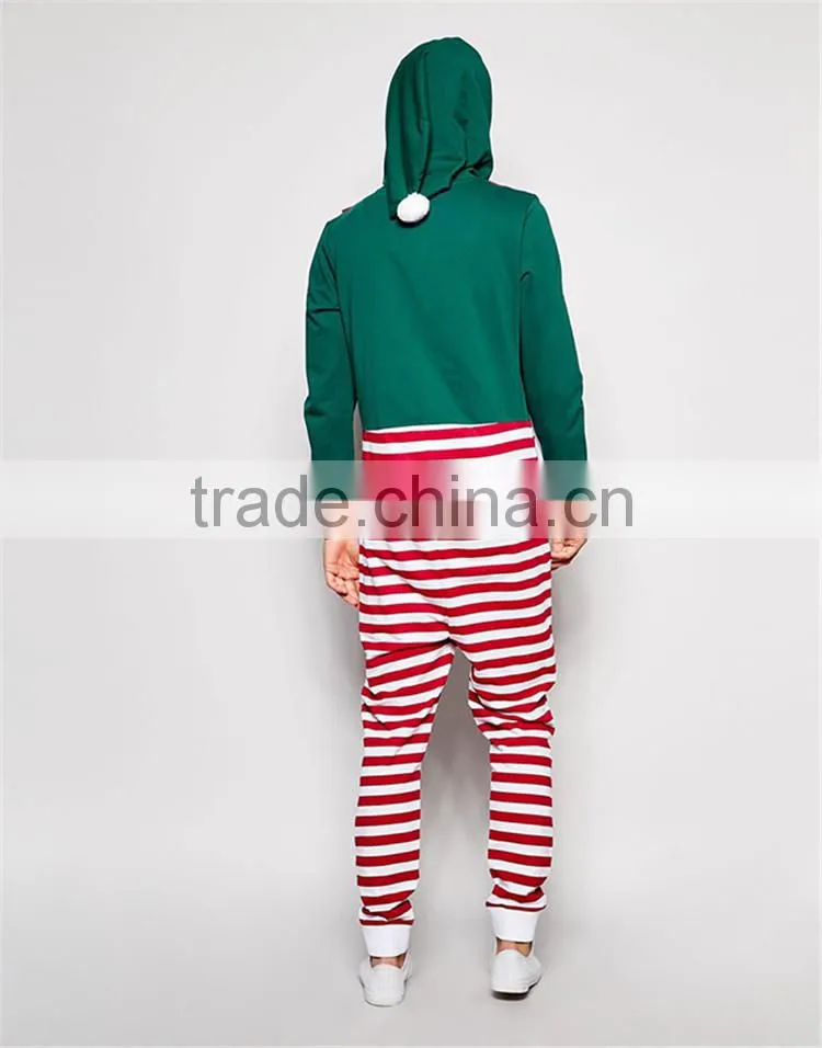 PA0009A Loungewear Christmas Elf Onesie With Bells