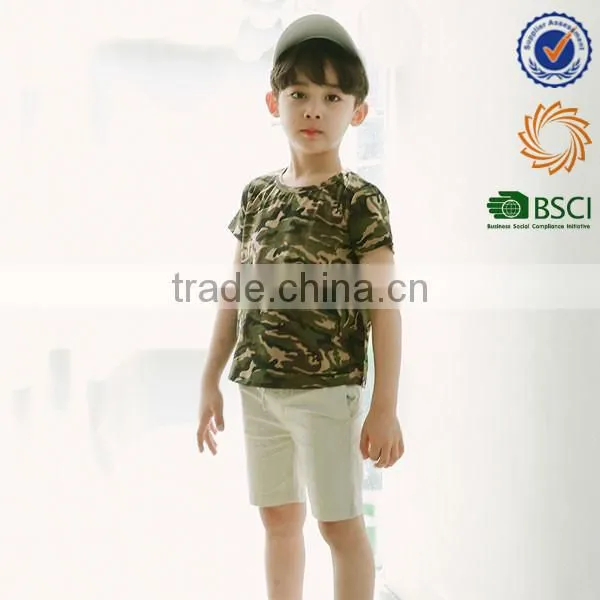 2017 Summer Camp Kid's camo t shirt