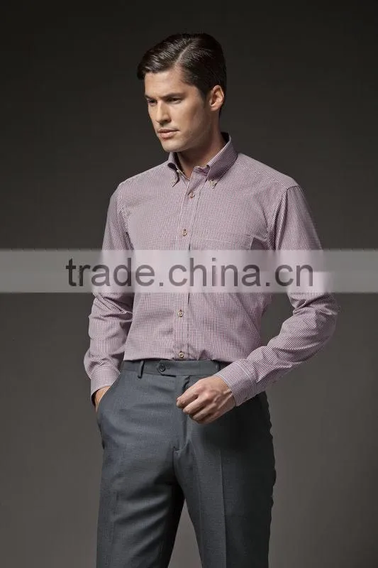 Customized Long Sleeve Casual Shirts Man Shirts Supplier