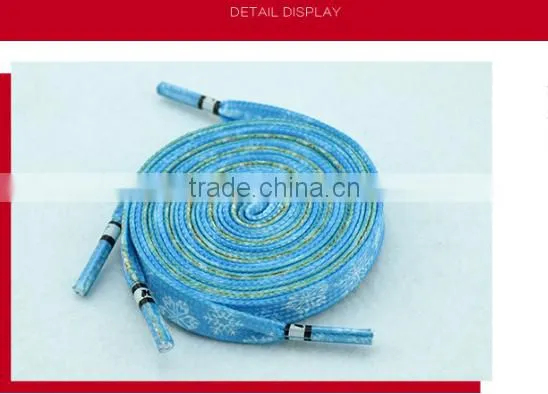 High - quality polyester star letters lace rope clothing accessories shoelaces