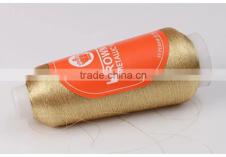 Superior quality ST type metallic thread for embroidery