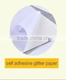 free sample available fluorescence color leopard grain glitter fabric