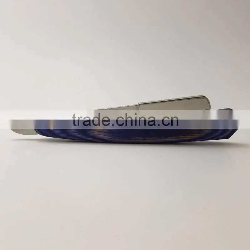 CUT THROAT SHAVETTE STRAIGHT SHAVING RAZOR WOODEN HANDLE