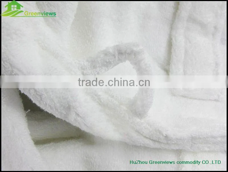Factory customize women's 100% cotton bathrobe hotel cotton robes thicken bath robe,night robes for winter