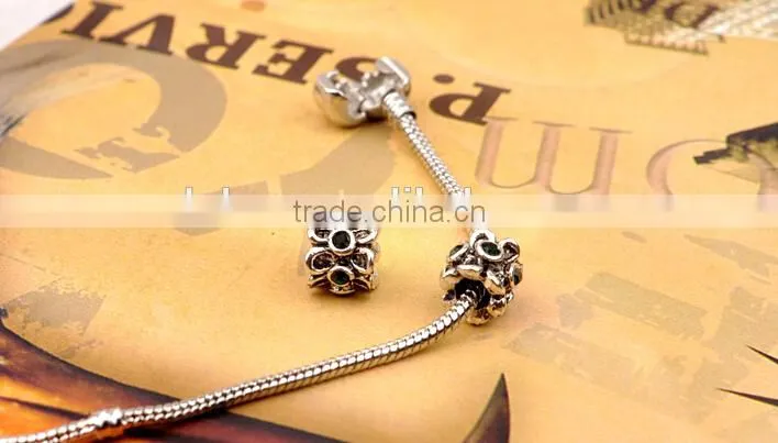 Grano del Espaciador,Round Corrugated Bead Spacer Jewelry Findings
