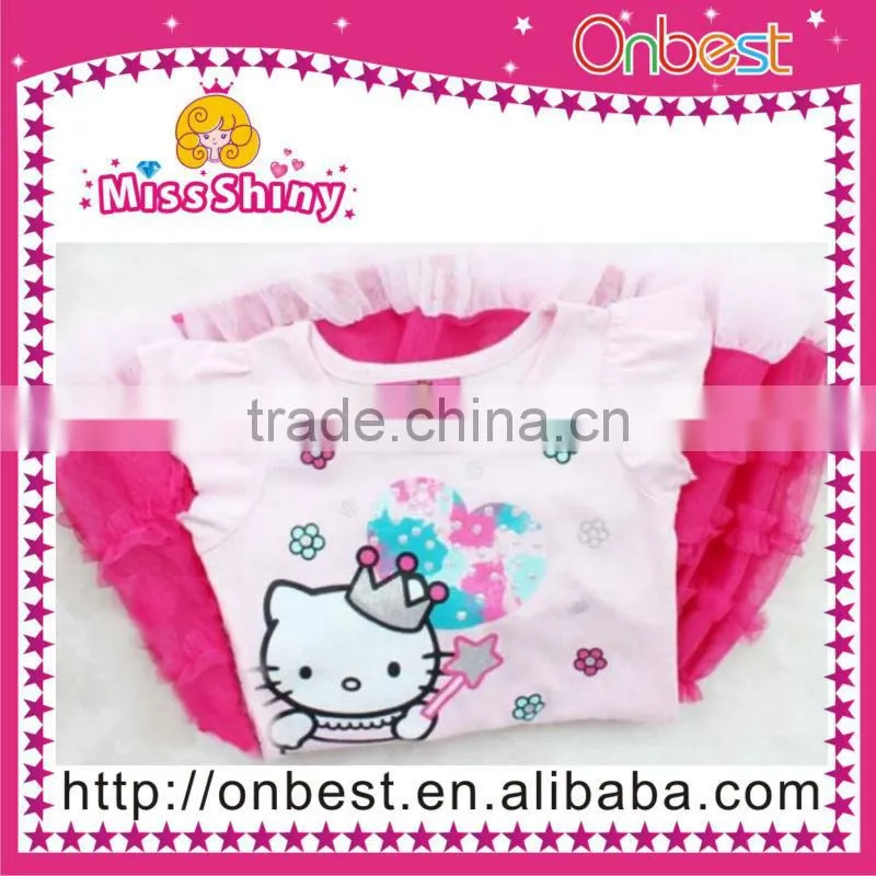 Good quality Pettiskirt Baby Girl Ruffle Tutu Pettiskirt with zebra bow