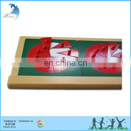 Educational Montessori Material EN71 Wooden Math Manipulatives