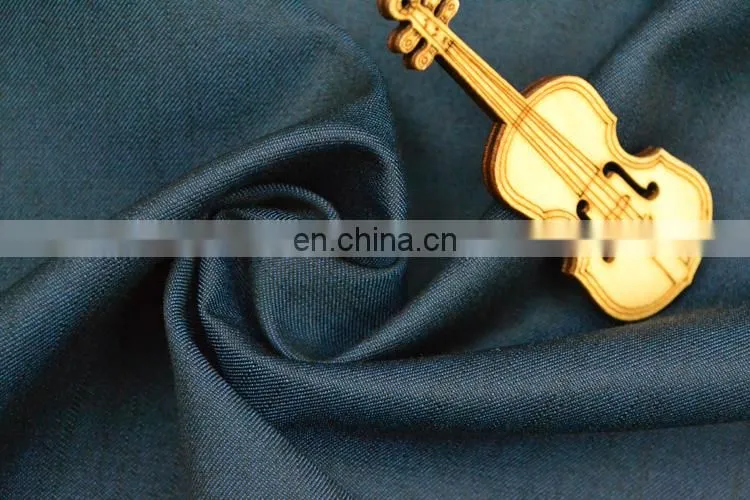 plain dyed men twill fabric TR for mens casual jackets
