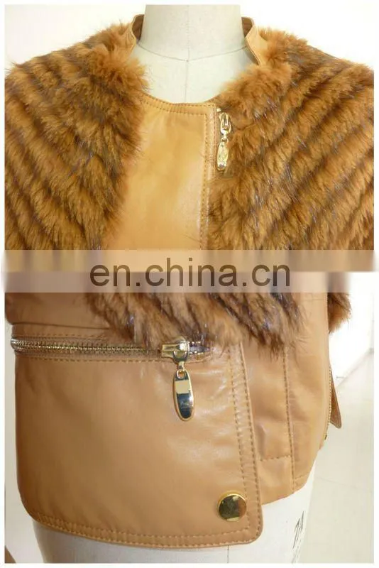 HK108 ladies Lazy raccoon dog fur coat/Collars can take down