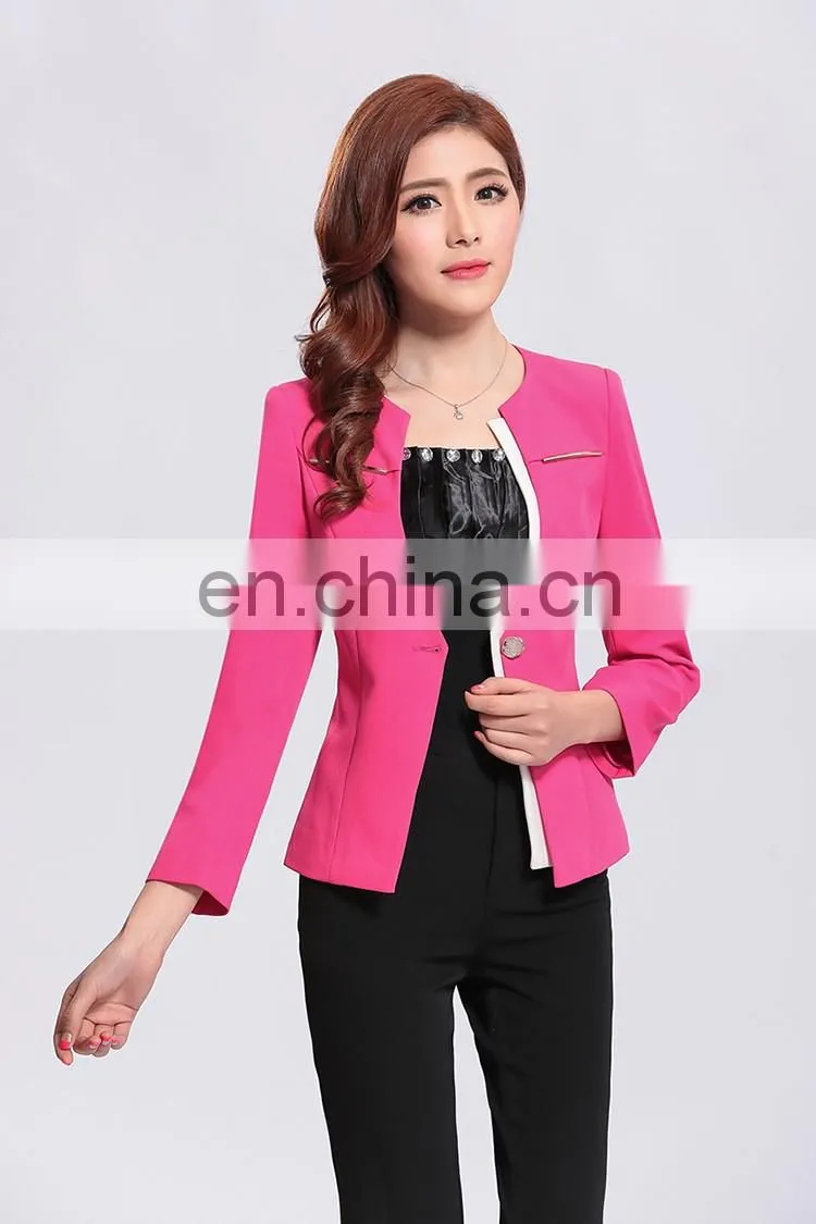 2017 Newest Fashion Lady Office Pant Suit