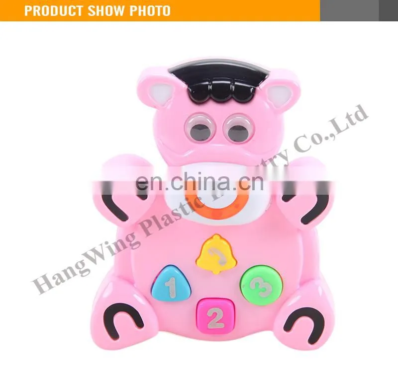 2015 hot selling W/light and music toy keyboard
