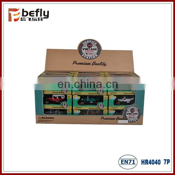 High quality sliding diecast antique car toys