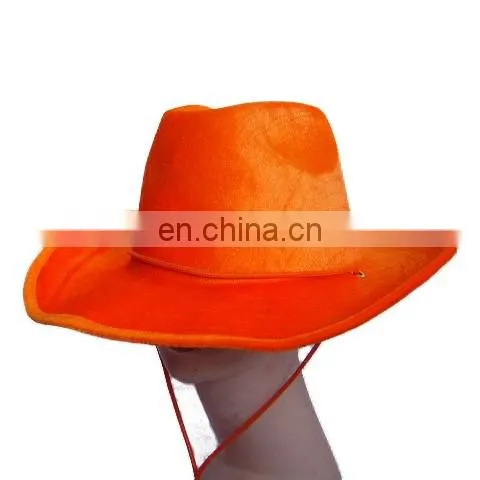 MCH-2094 Party Carnival cheap adult stripes floppy hat wide brim fedora hat