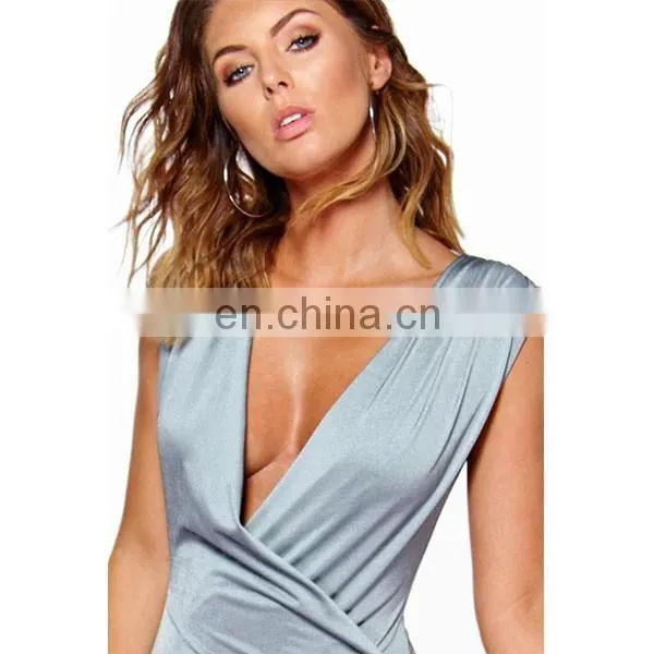 Hot!Sexy summer dress deep v-neck bodycon designer one piece party dress