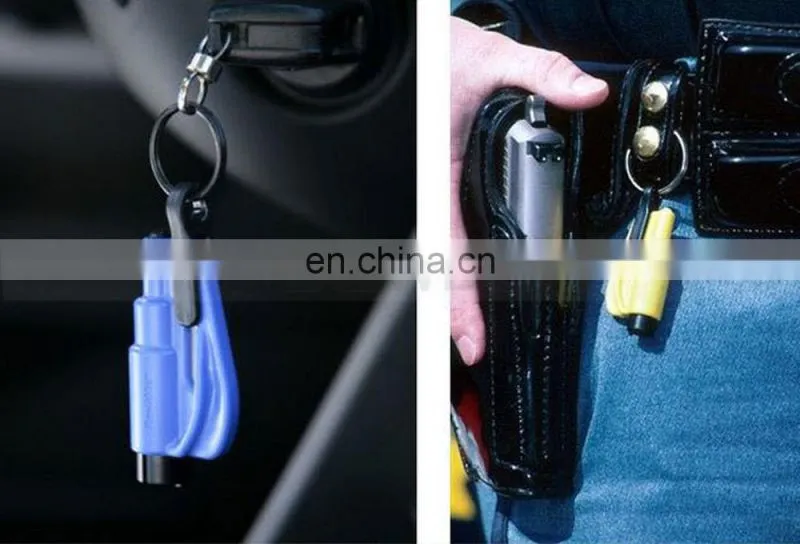 3 in 1 Safeguard Seatbelt Cutter Whistle Emmergency Hammer Car Window Breaker Car Glass Breaker