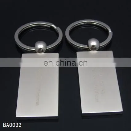 High quality metal blank keychain as cheap giveaway