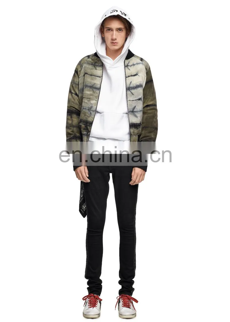 DiZNEW BLACK CUSTOM MENS STRETCH JEANS FOR MEN