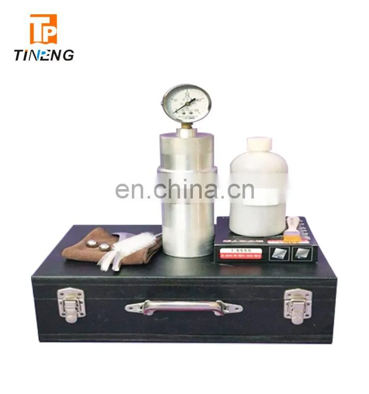 manual construction building Sand Speedy Moisture Content Tester to analyze sand water content