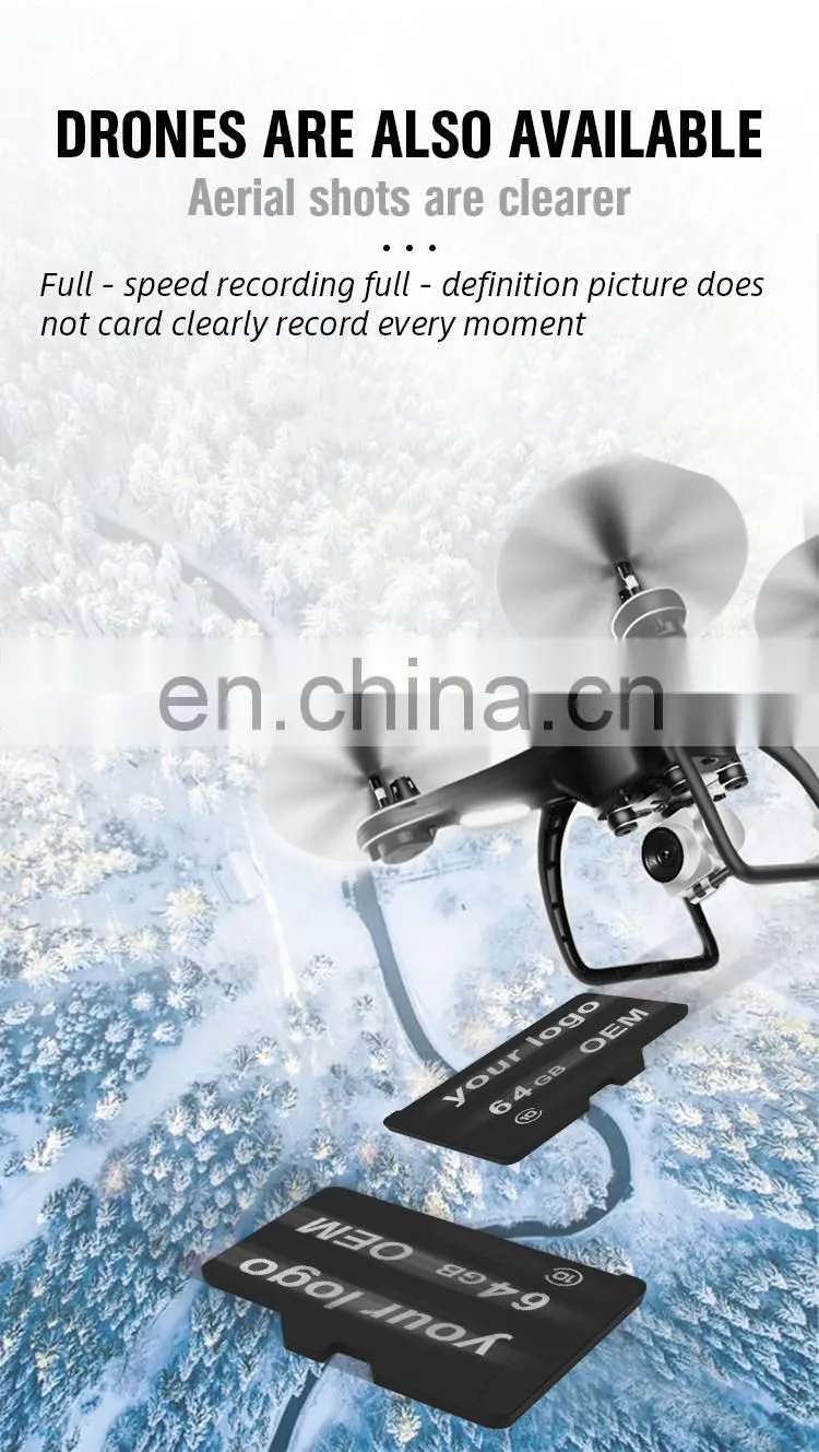 Factory Wholesale Cheap Price High Speed Mobile Phone Memory Card 2gb 16gb 32gb 64gb 128gb 256gb Class10 tf Card Memory Sd Card