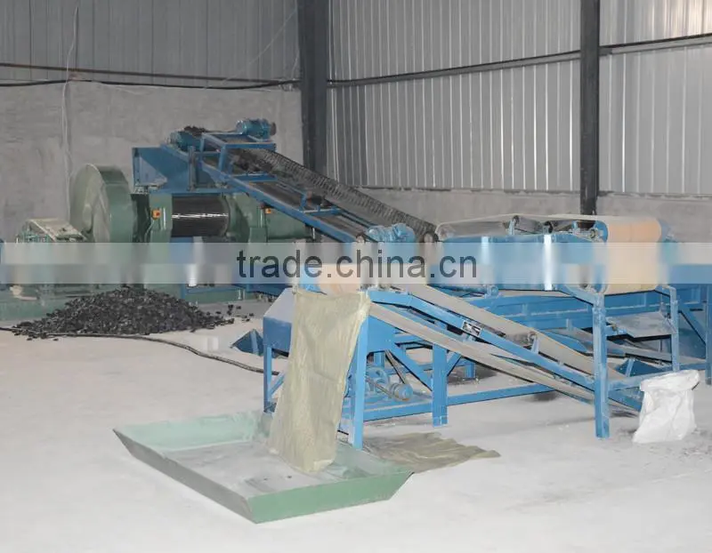 Hot sale waste rubber tire shredder