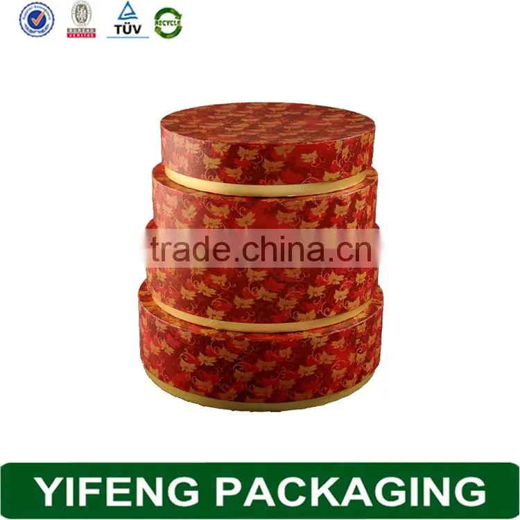 Round cylinder gift box food packaging cardboard cylinder packaging box