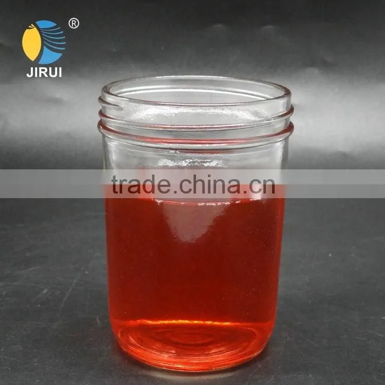 400ml high quality glass mason jar with tin lid