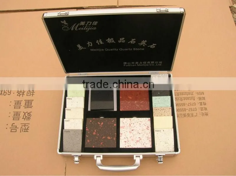 selling portable aluminum case sample carry case