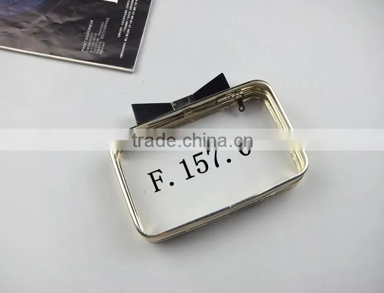 6.3 inch Gold Metal Purses Frames